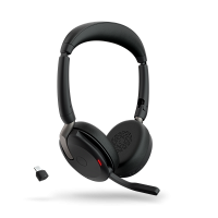 Jabra Evolve2 65 Flex, UC, Link 380c - Over-Ear Headset